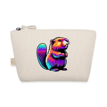 Beaver - Organic Pouch - nature - Front