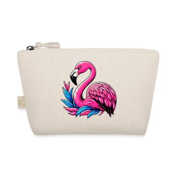 Flamingo - Bio-Täschchen - Natur - Vorne