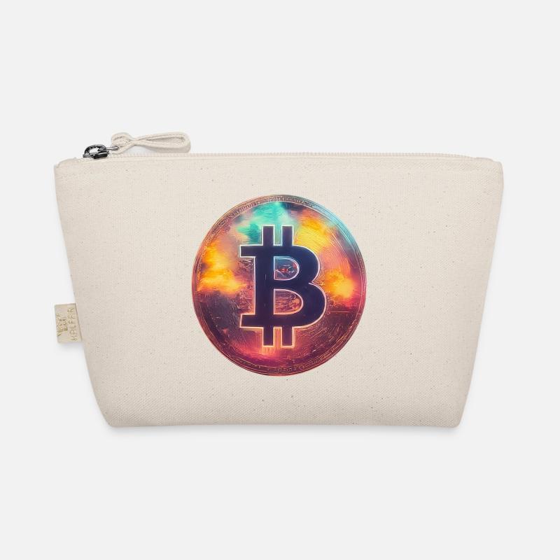 Spektakulärer Bitcoin - Bio-Täschchen - Natur