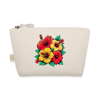 Hibiscus Flowers - Organic Pouch - nature - Front