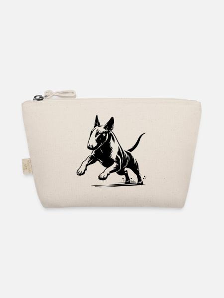 Bullterrier - Bio-Täschchen - Natur