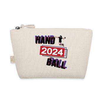 Handball Spielerin Team Turnier Mannschaft 2024 - Bio-Täschchen - Natur - Vorne