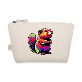 Beaver - Organic Pouch - nature - Front