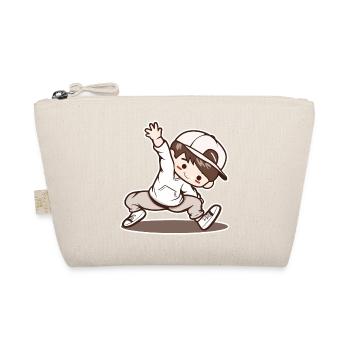 Petit garçon de breakdance - Trousse biologique - nature - Devant