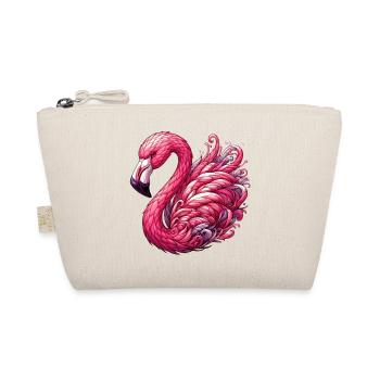 Flamingo - Bio-Täschchen - Natur - Vorne
