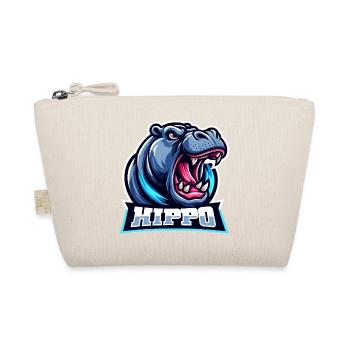 Hippopotamus - Organic Pouch - nature - Front