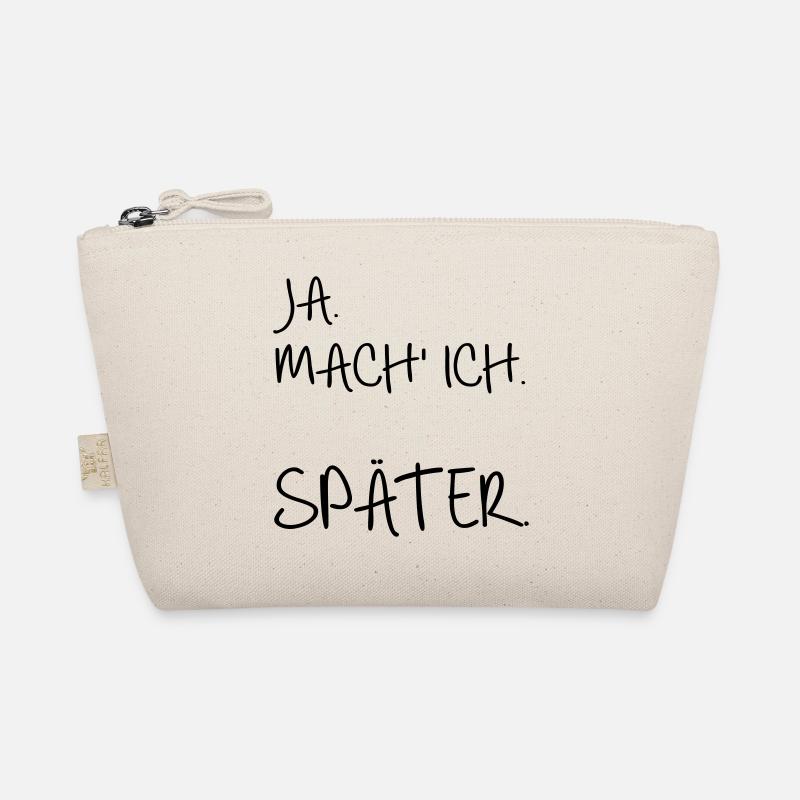 Prokrastination SPÄTER Bio-Täschchen