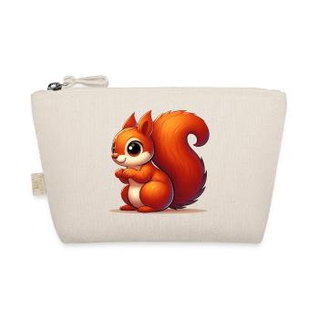 Squirrel - Organic Pouch - nature - Front