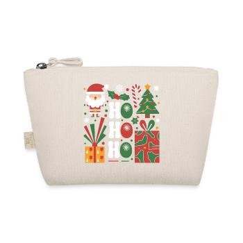 Festive Christmas Icon Set for Apparel - Organic Pouch - nature - Front