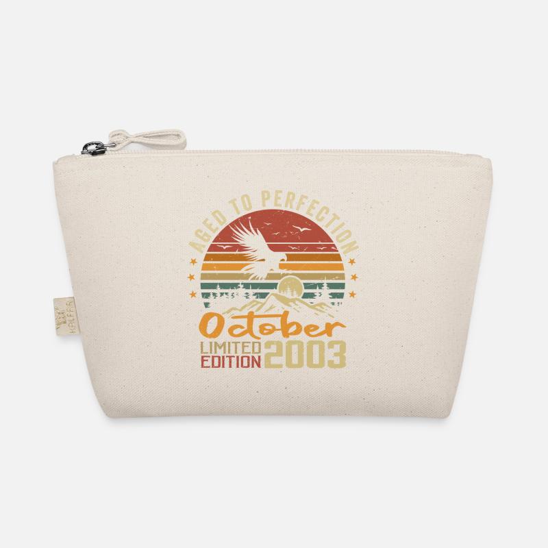 Vintage October 2003 - October 2003 Retro Gift Organic Pouch