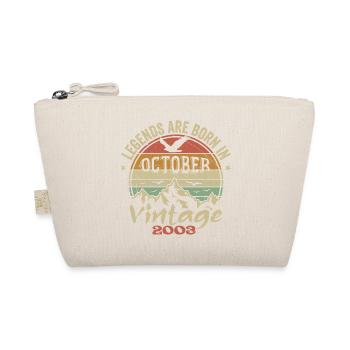 Génial Depuis Octobre 2003 - Cadeau Octobre 2003 - Trousse biologique - nature - Devant