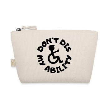 Ne niez pas mon handicap # - Trousse biologique - nature - Devant
