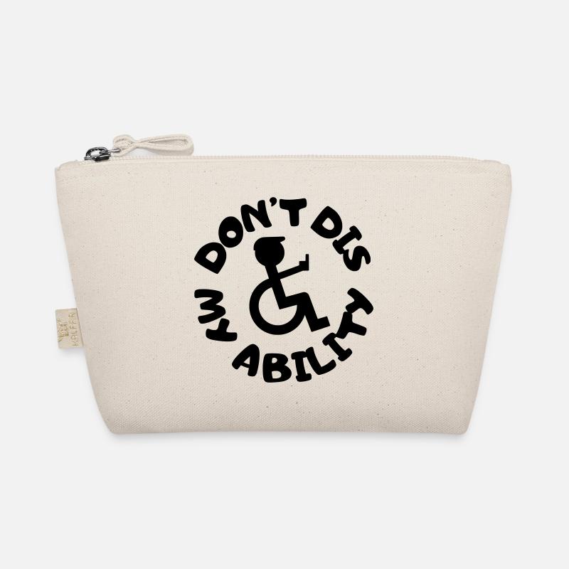 Leugne meine Behinderung nicht # Bio-Täschchen