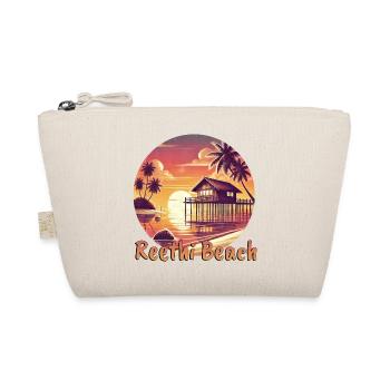 Reethi Beach Maldives Sunset Paradise - Organic Pouch - nature - Front