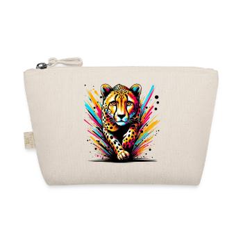 Cheetah - Organic Pouch - nature - Front