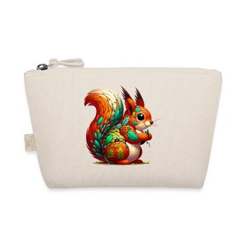 Squirrel - Organic Pouch - nature - Front