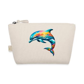 Delfin - Bio-Täschchen - Natur - Vorne