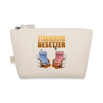 Strandkorb Besetzer - Bio-Täschchen - Natur - Vorne
