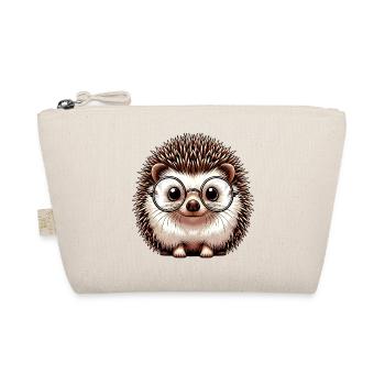 Hedgehog - Organic Pouch - nature - Front