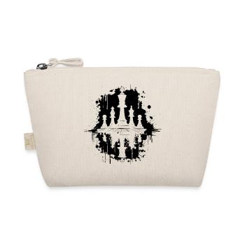 Chess Pieces Street Art - Organic Pouch - nature - Front