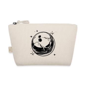 Bowling Cartoon Look - Bio-Täschchen - Natur - Vorne