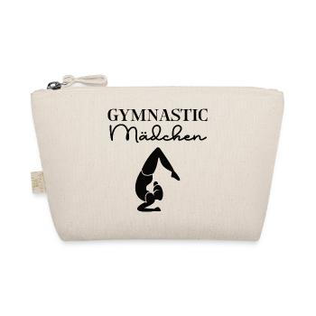 Gymnastic Mädchen Turnerin Sportgymnastik Turnen - Bio-Täschchen - Natur - Vorne