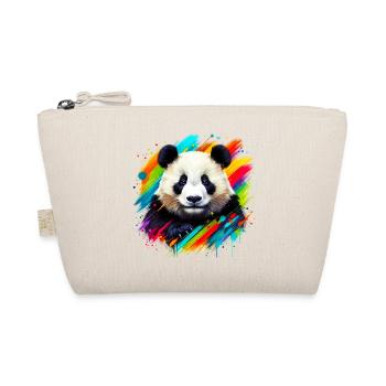 Panda - Bio-Täschchen - Natur - Vorne