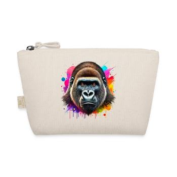 Gorilla - Bio-Täschchen - Natur - Vorne