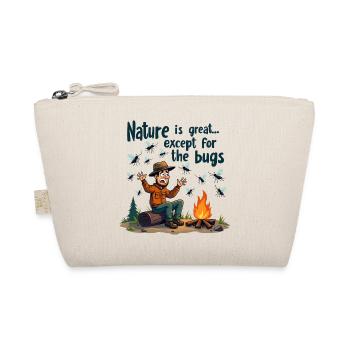 Le camping est génial sauf pour les moustiques agaçants ! - Trousse biologique - nature - Devant