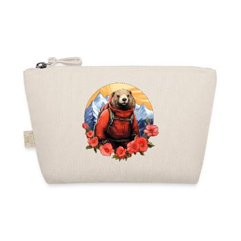 Marmot Mountaineer / Hiking Marmots - Organic Pouch - nature - Front
