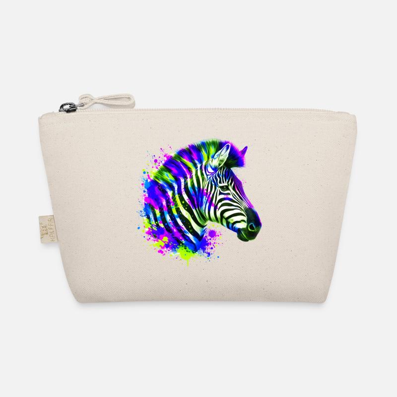 Zebra - Organic Pouch - nature