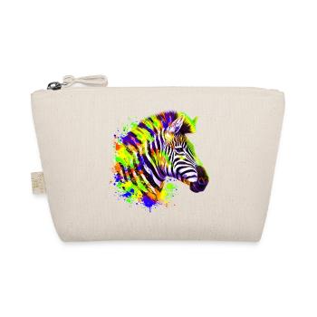 Zebra - Organic Pouch - nature - Front