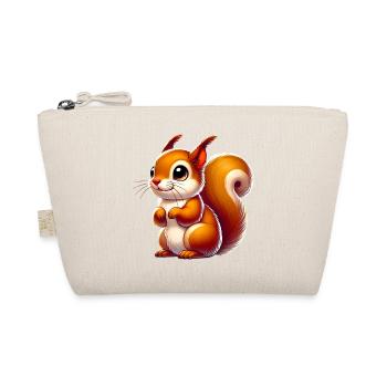 Squirrel - Organic Pouch - nature - Front