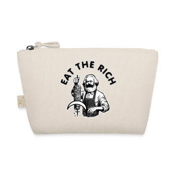 Eat the rich - Organic Pouch - nature - Front