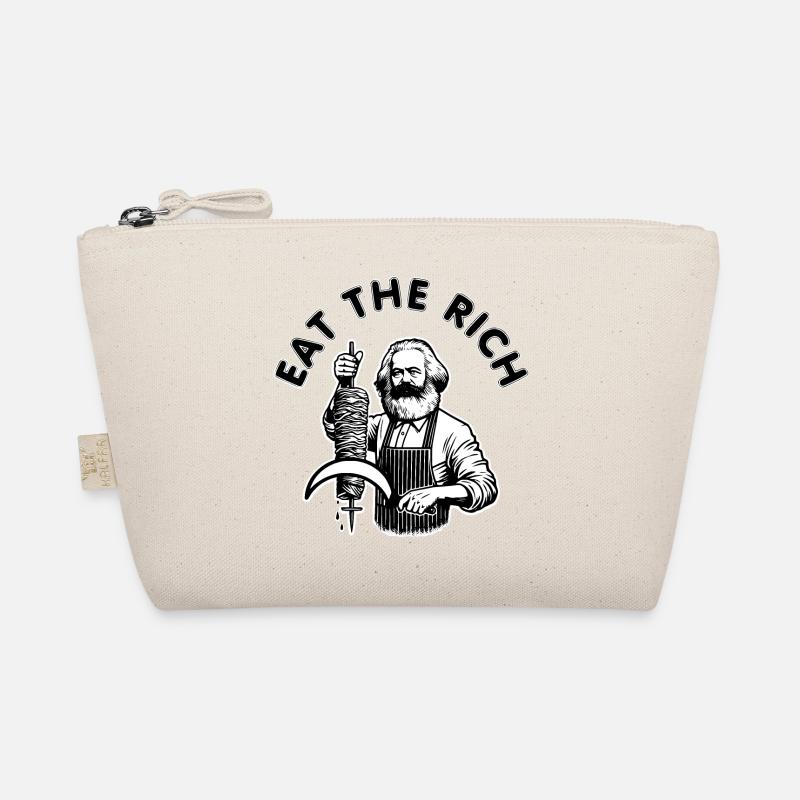 Eat the rich - Bio-Täschchen - Natur