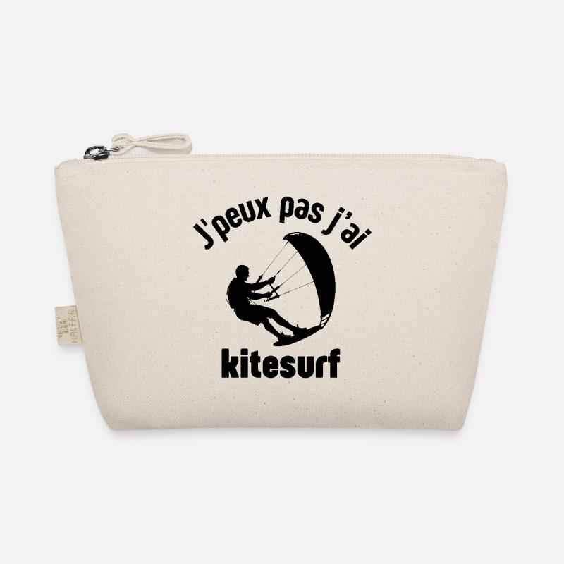 Kitesurfing, kiteboarding, kitesurfing fan Organic Pouch