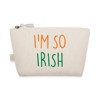 I'M SO IRISH Ireland Irland - Bio-Täschchen - Natur - Vorne