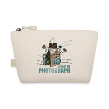 Born to Photograph - Bio-Täschchen - Natur - Vorne