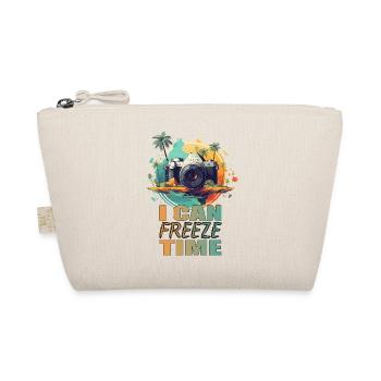 I can freeze time - Bio-Täschchen - Natur - Vorne