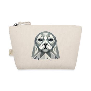 Abstract Seal – Geometric Beauty - Organic Pouch - nature - Front