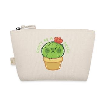 Cactus with Character – Don't Be a Prick - Organic Pouch - nature - Front