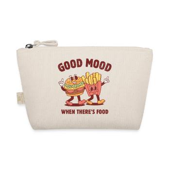 Good Mood When There's Food - Organic Pouch - nature - Front