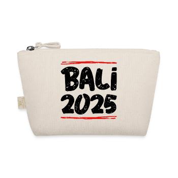 Bali 2025 Spruch - Bio-Täschchen - Natur - Vorne