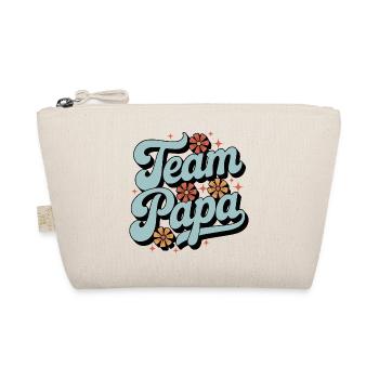 T-shirt rétro Team Dad - Trousse biologique - nature - Devant