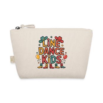 Line Dance Kids Kids Dancing Line Dance - Organic Pouch - nature - Front