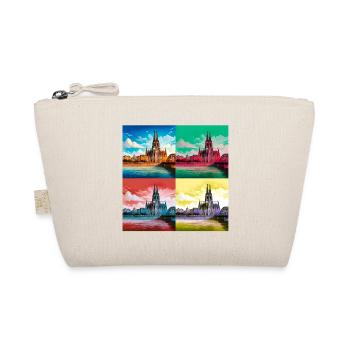 kölner dom,dom,koeln,herzen,malerei,warhol - Bio-Täschchen - Natur - Vorne