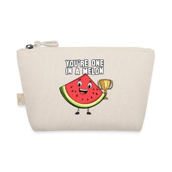 You're one in a melon ! - Organic Pouch - nature - Front