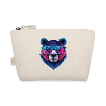 Ours,graffiti ,peinture , coloré,nerd - Trousse biologique - nature - Devant