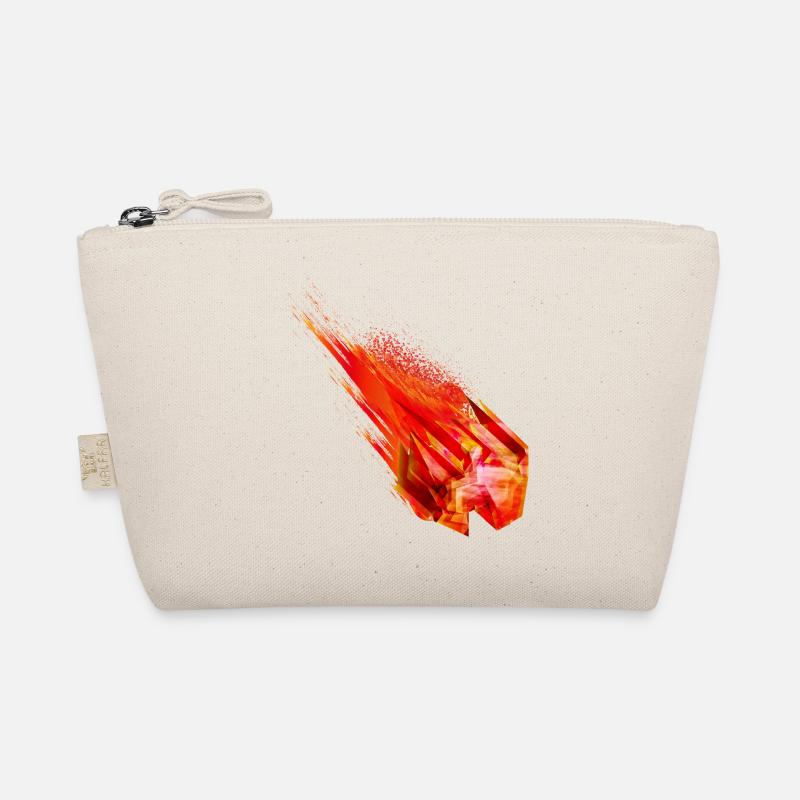 Glowing Asteroid with Fire Tail – Power Design Organic Pouch
