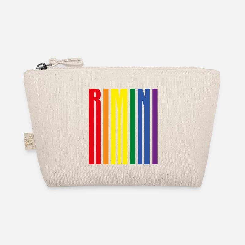 Rimini Rainbow Pride Gift Holiday Sea Organic Pouch
